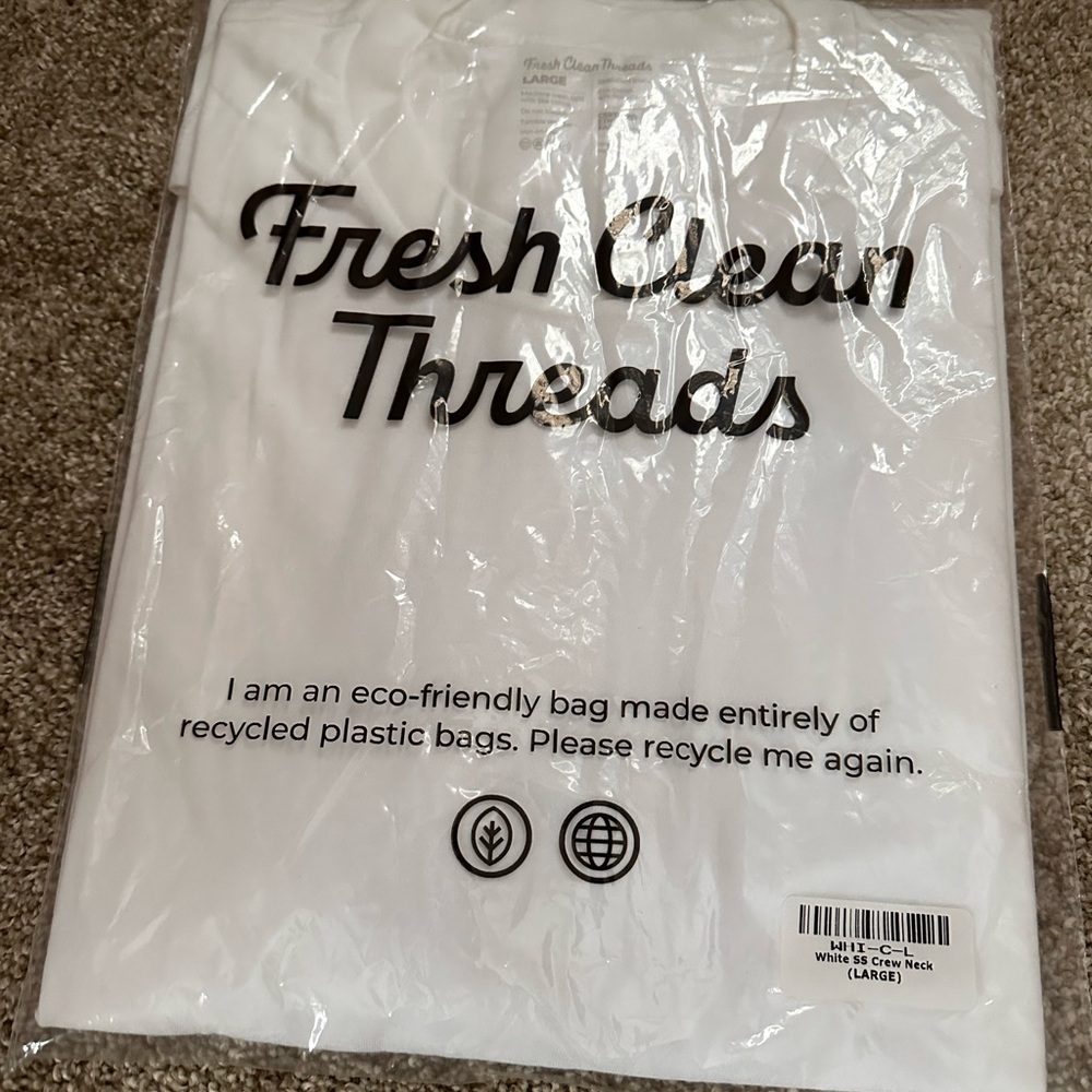Fresh Clean Threads White T-Shirt
